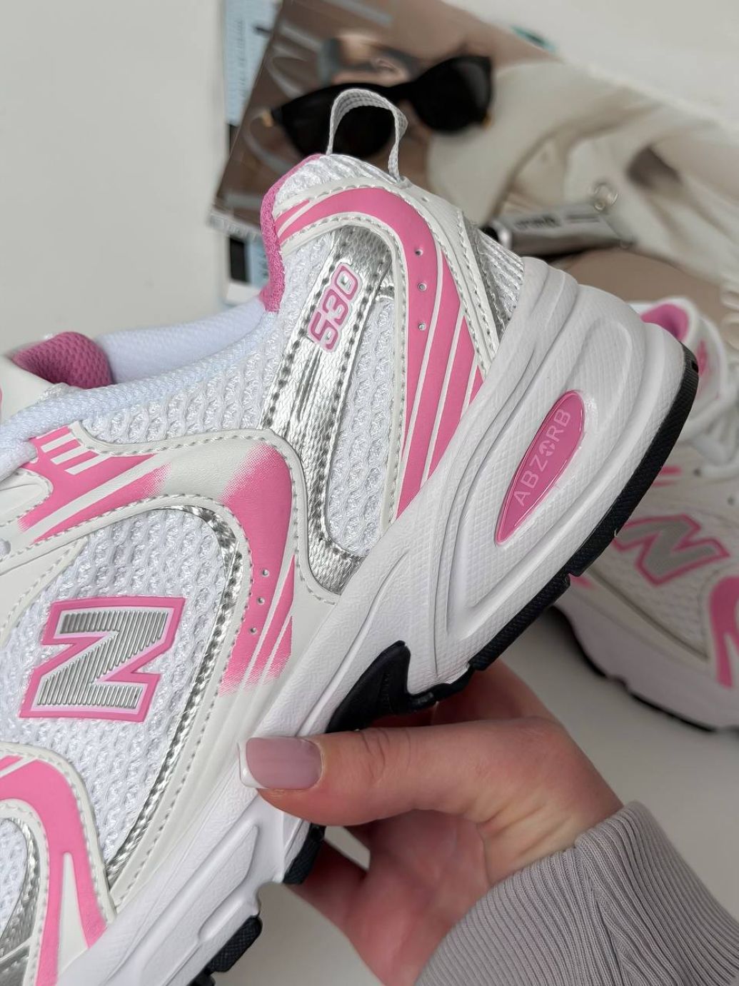 Кросівки New Balance 530 Pink White