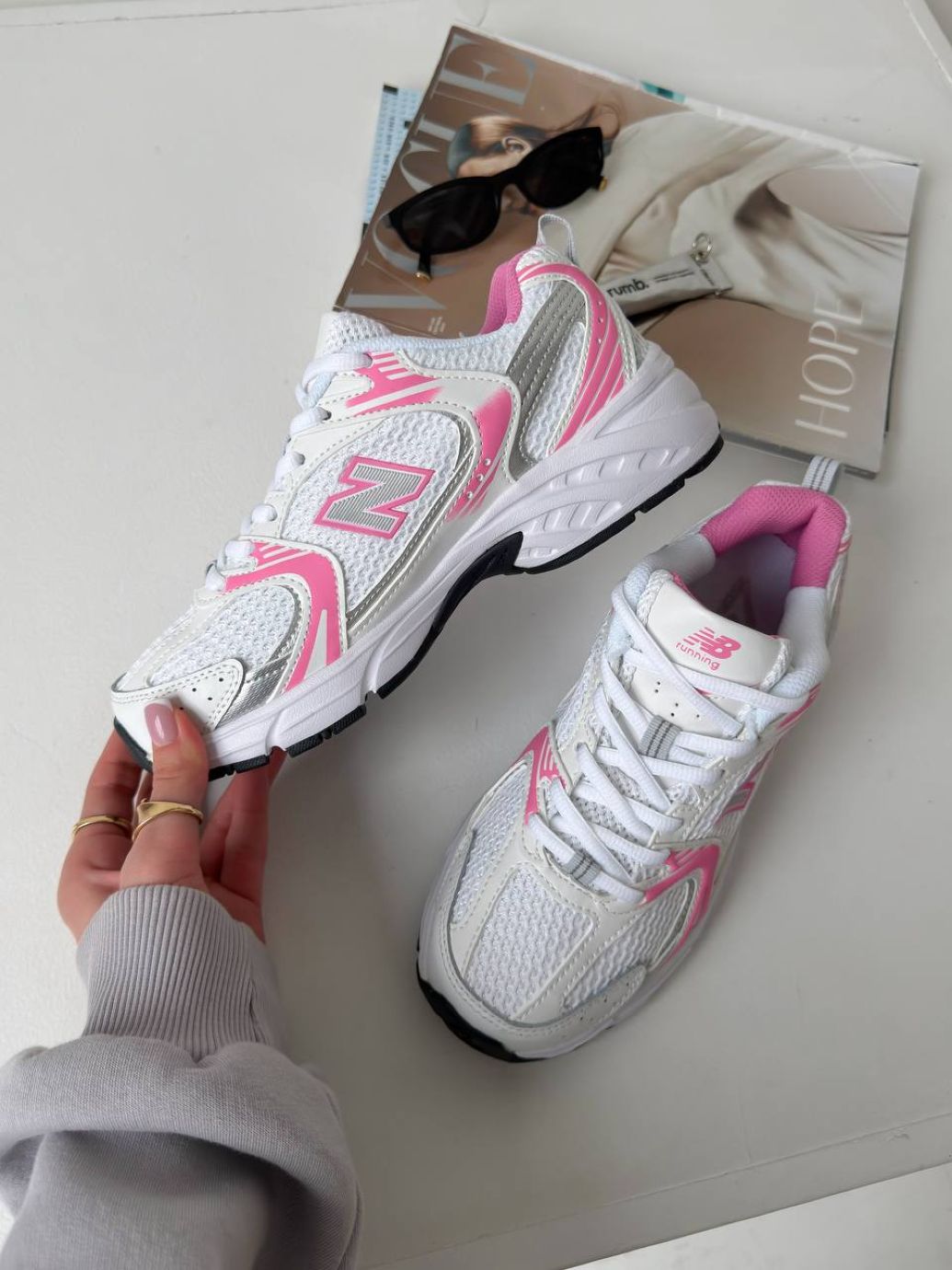 Кросівки New Balance 530 Pink White