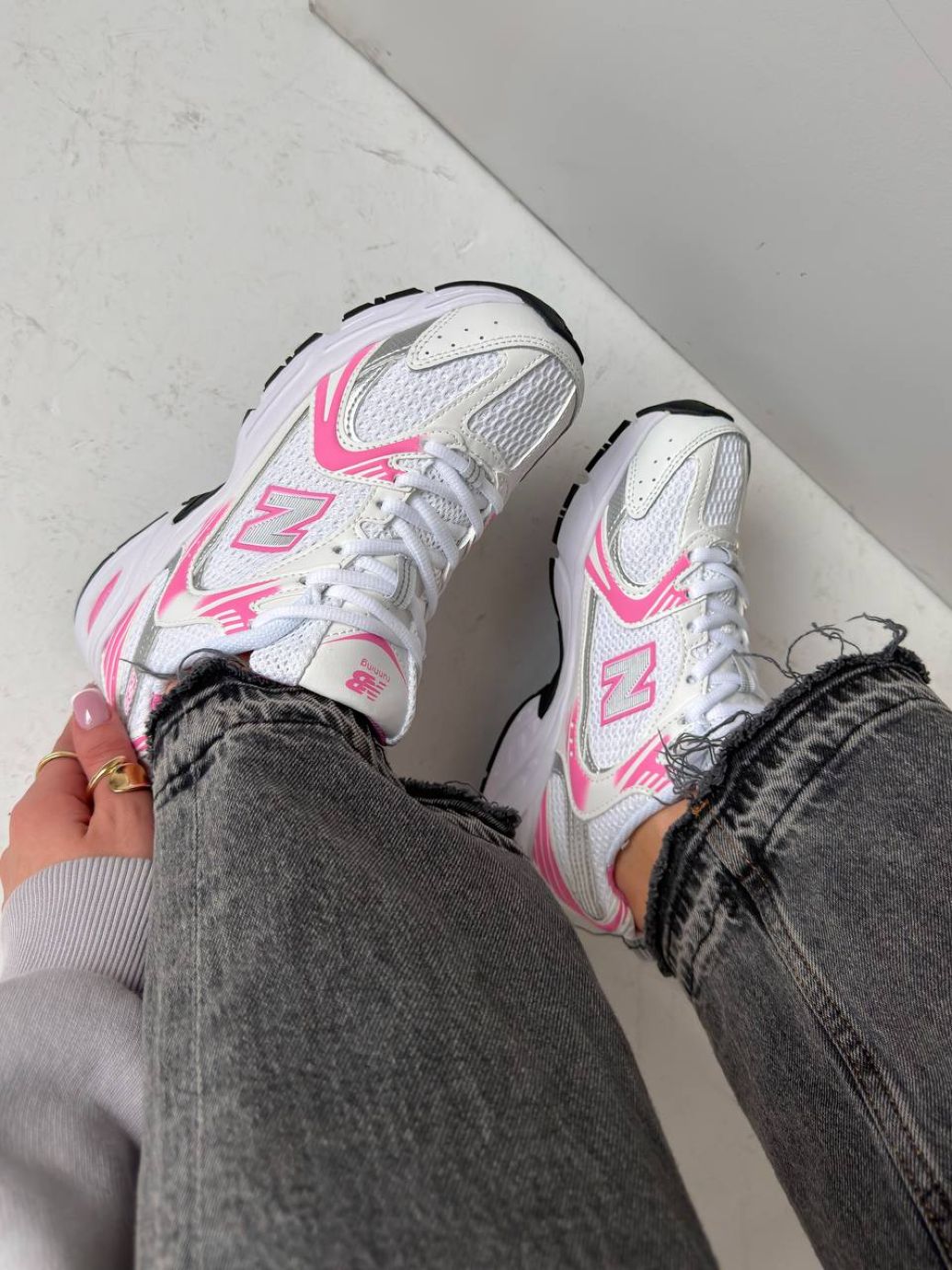 Кросівки New Balance 530 Pink White
