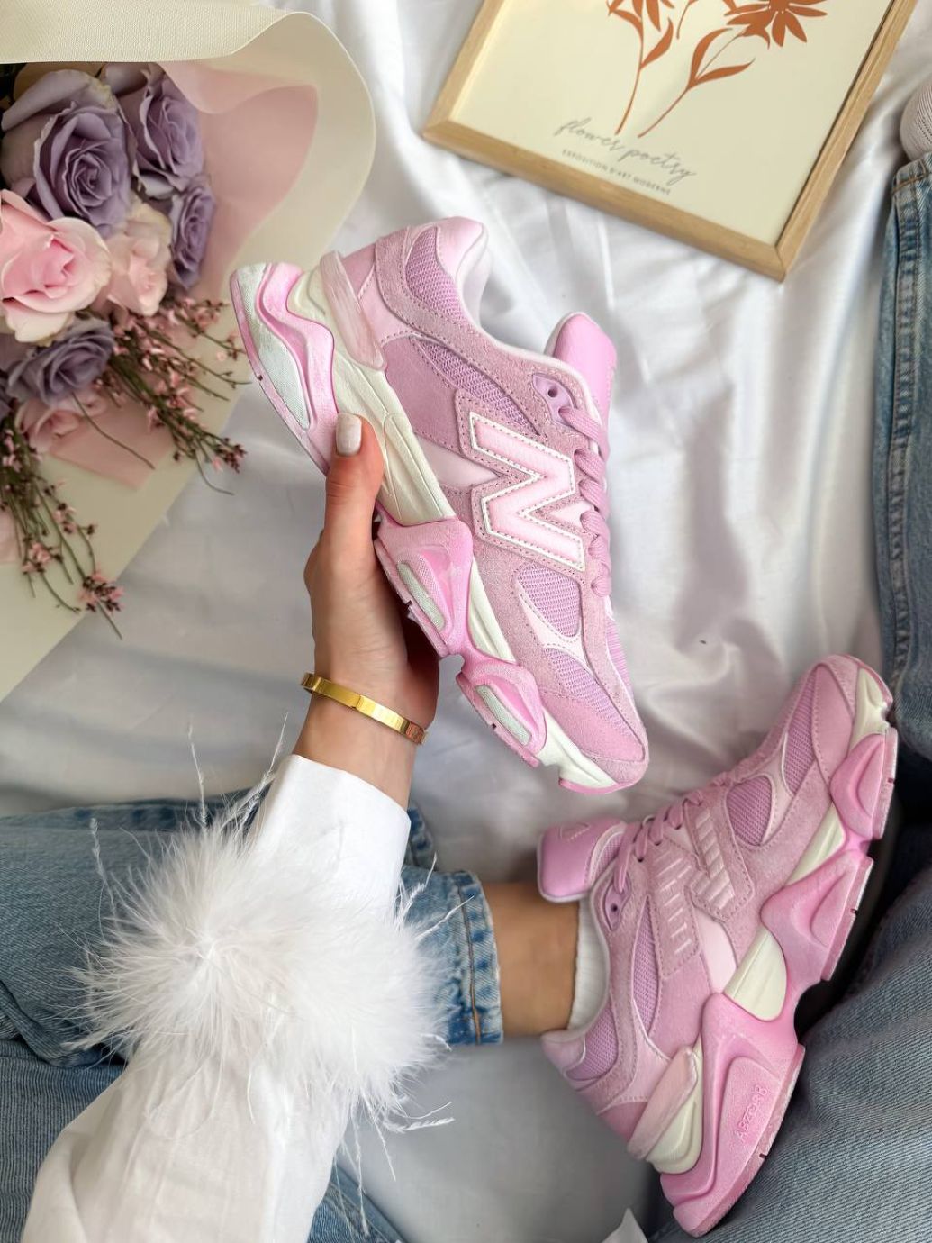 Кросівки New Balance 9060 Full Pink
