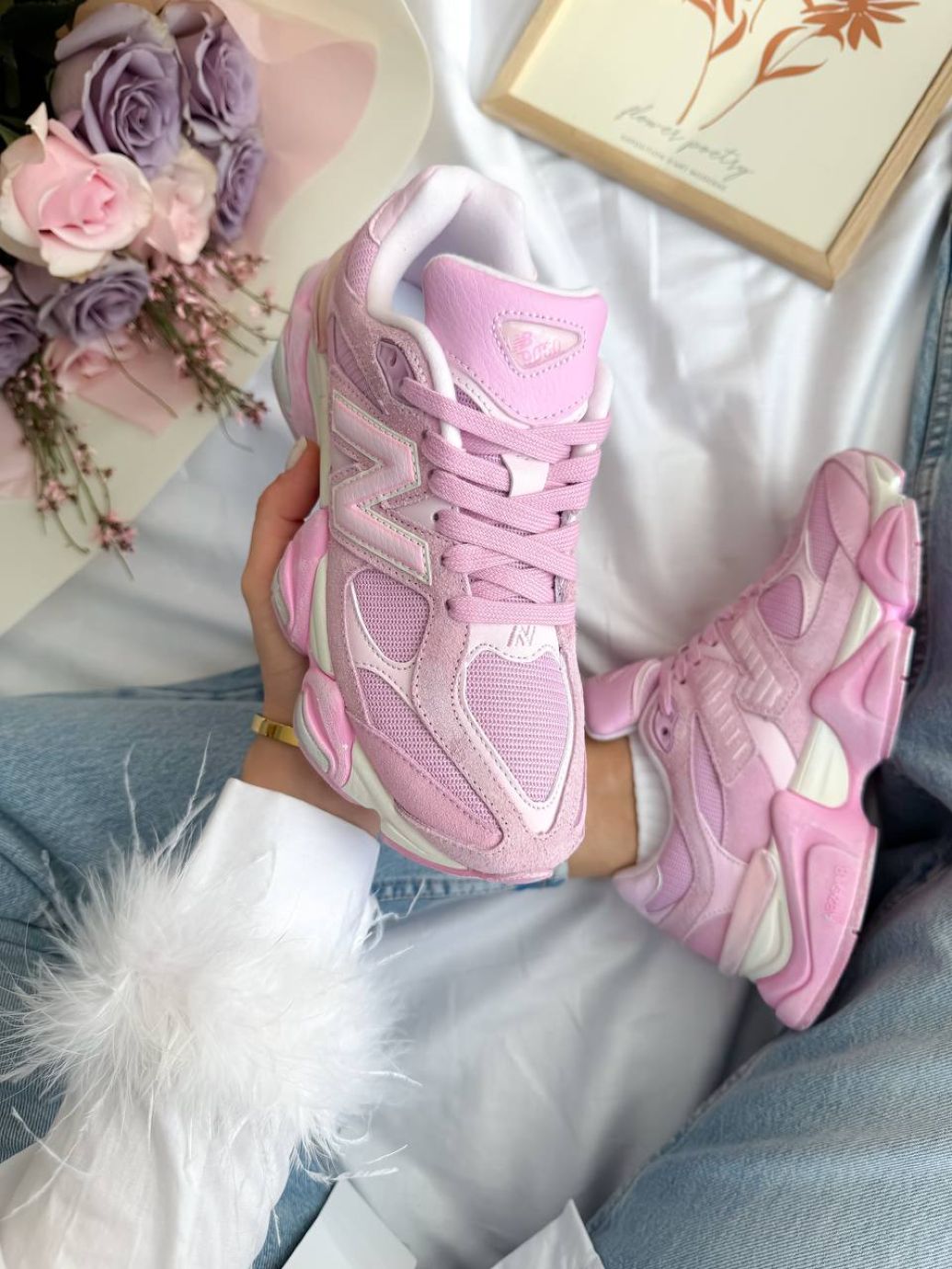 Кросівки New Balance 9060 Full Pink