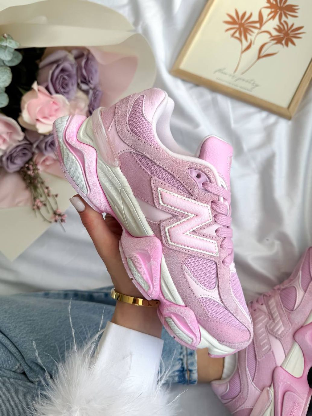 Кросівки New Balance 9060 Full Pink