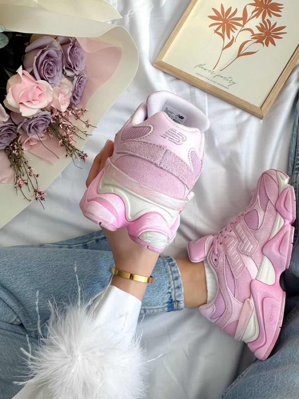 Кросівки New Balance 9060 Full Pink