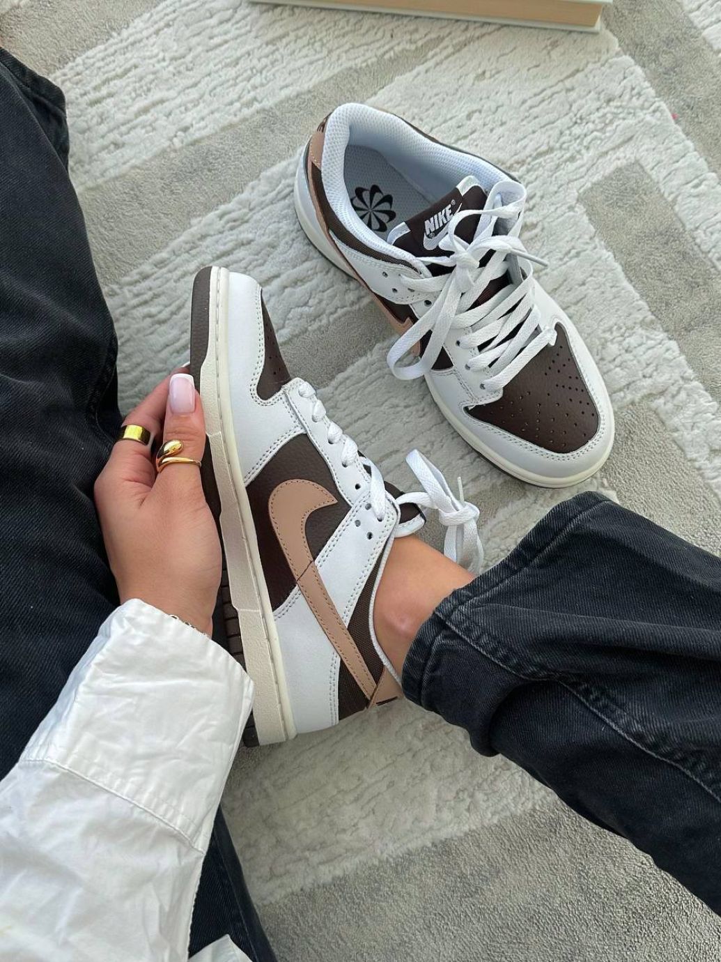 Кросівки Nike Dunk Low Beige Brown