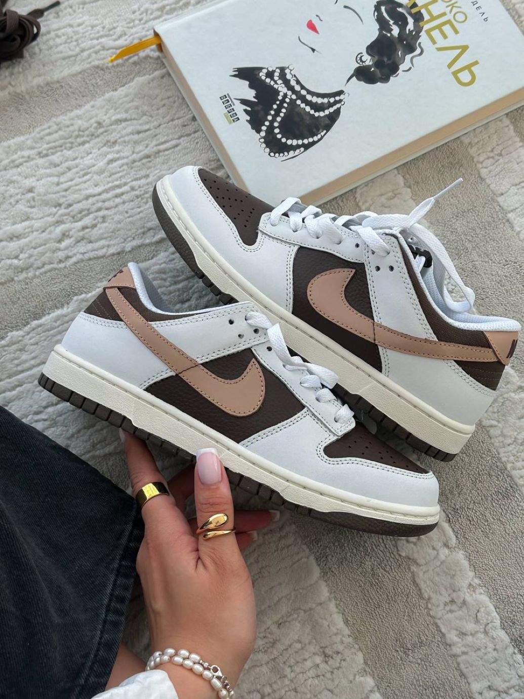 Кросівки Nike Dunk Low Beige Brown