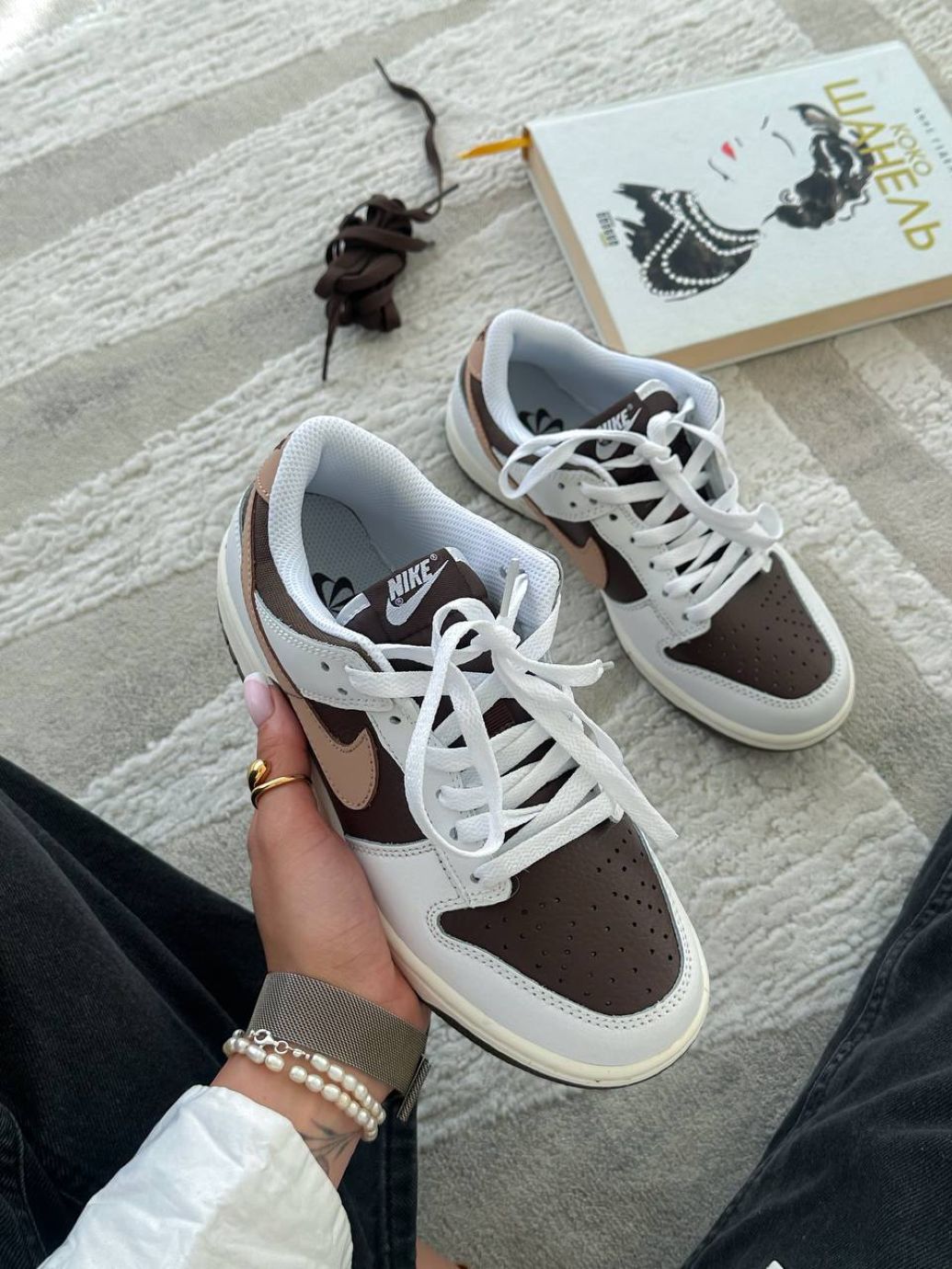 Кросівки Nike Dunk Low Beige Brown