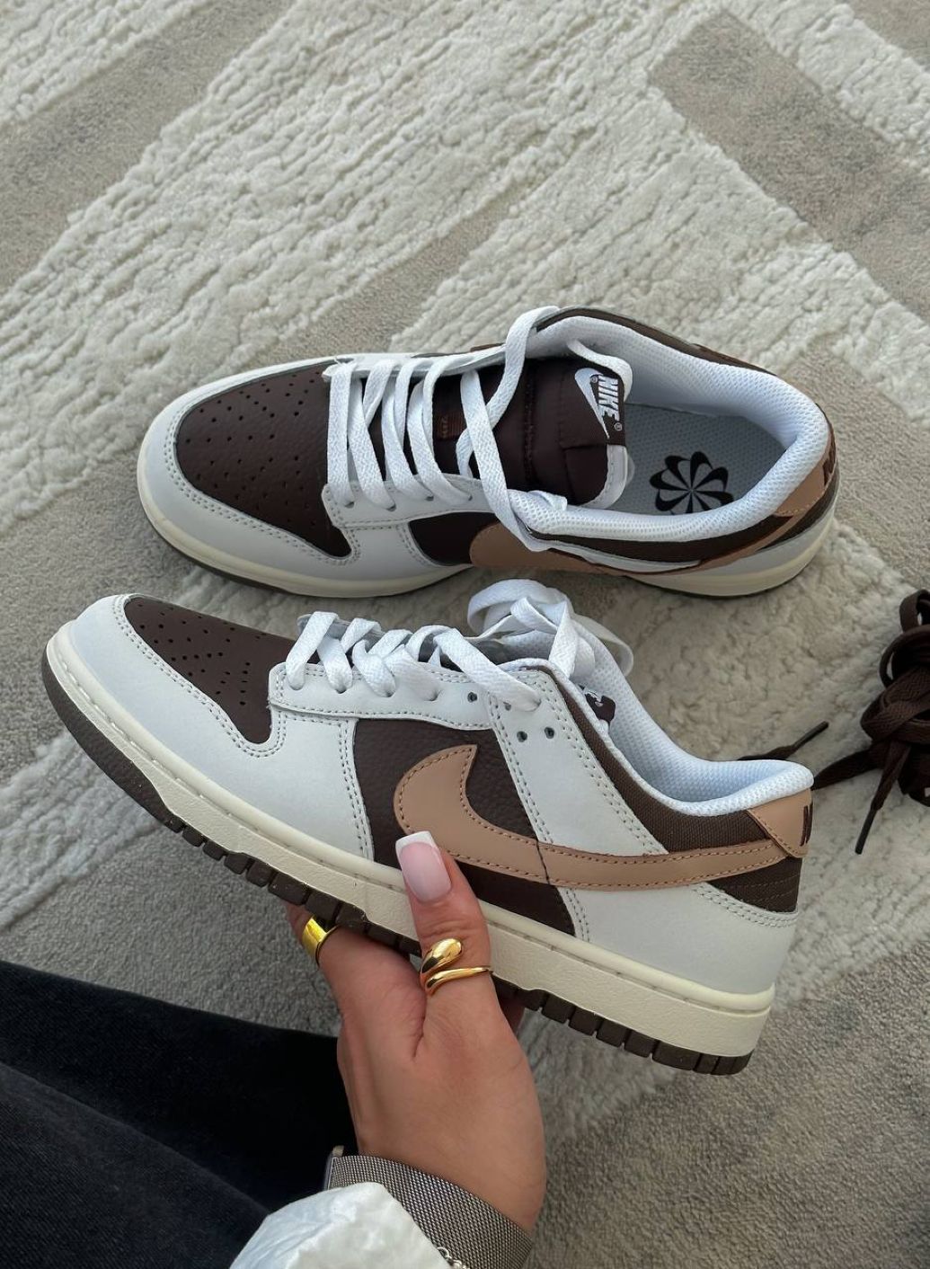Кросівки Nike Dunk Low Beige Brown