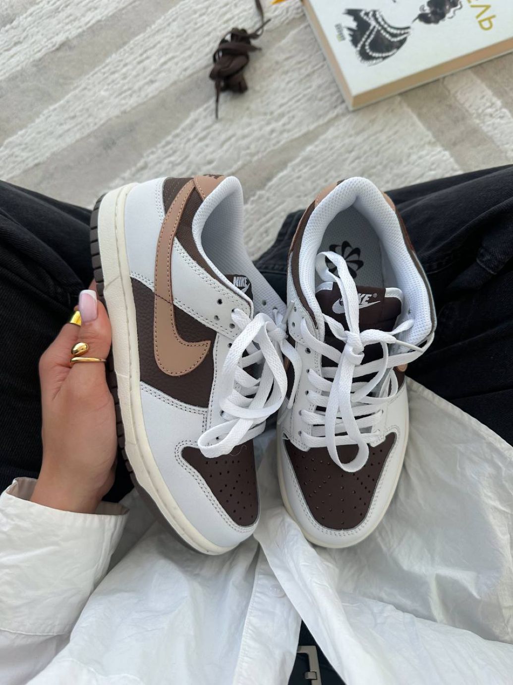 Кросівки Nike Dunk Low Beige Brown