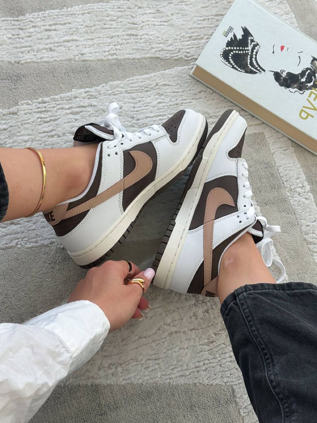 Кросівки Nike Dunk Low Beige Brown