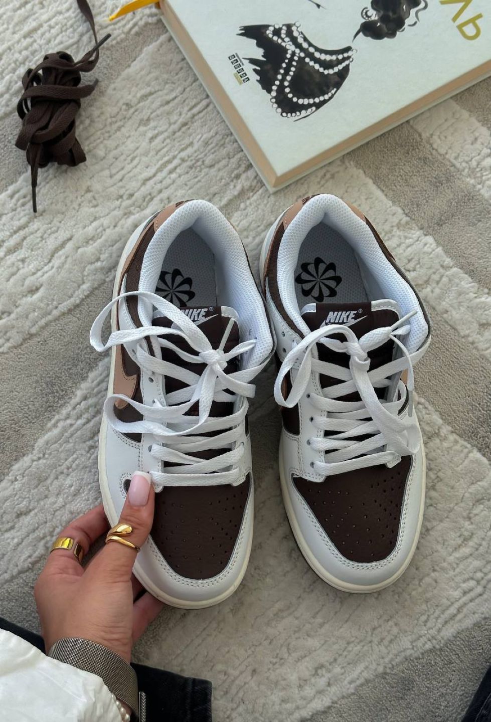 Кросівки Nike Dunk Low Beige Brown