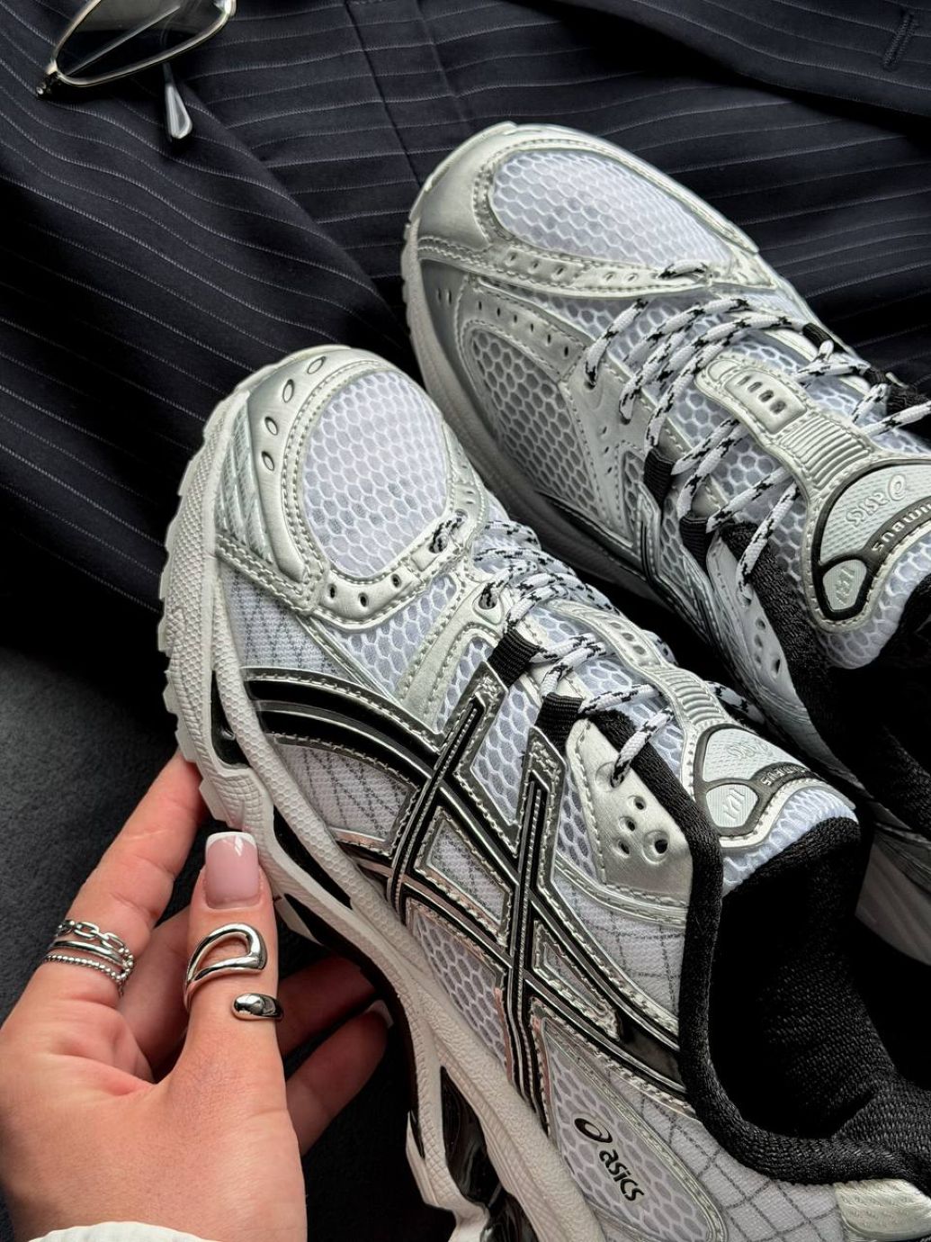 Кросівки Asics Gel Nimbus 10.1 Silver Black