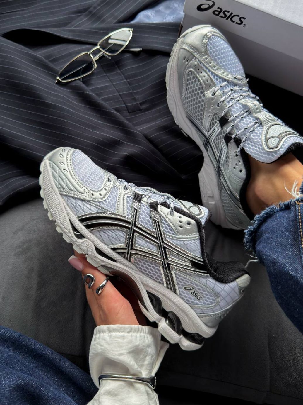 Кросівки Asics Gel Nimbus 10.1 Silver Black