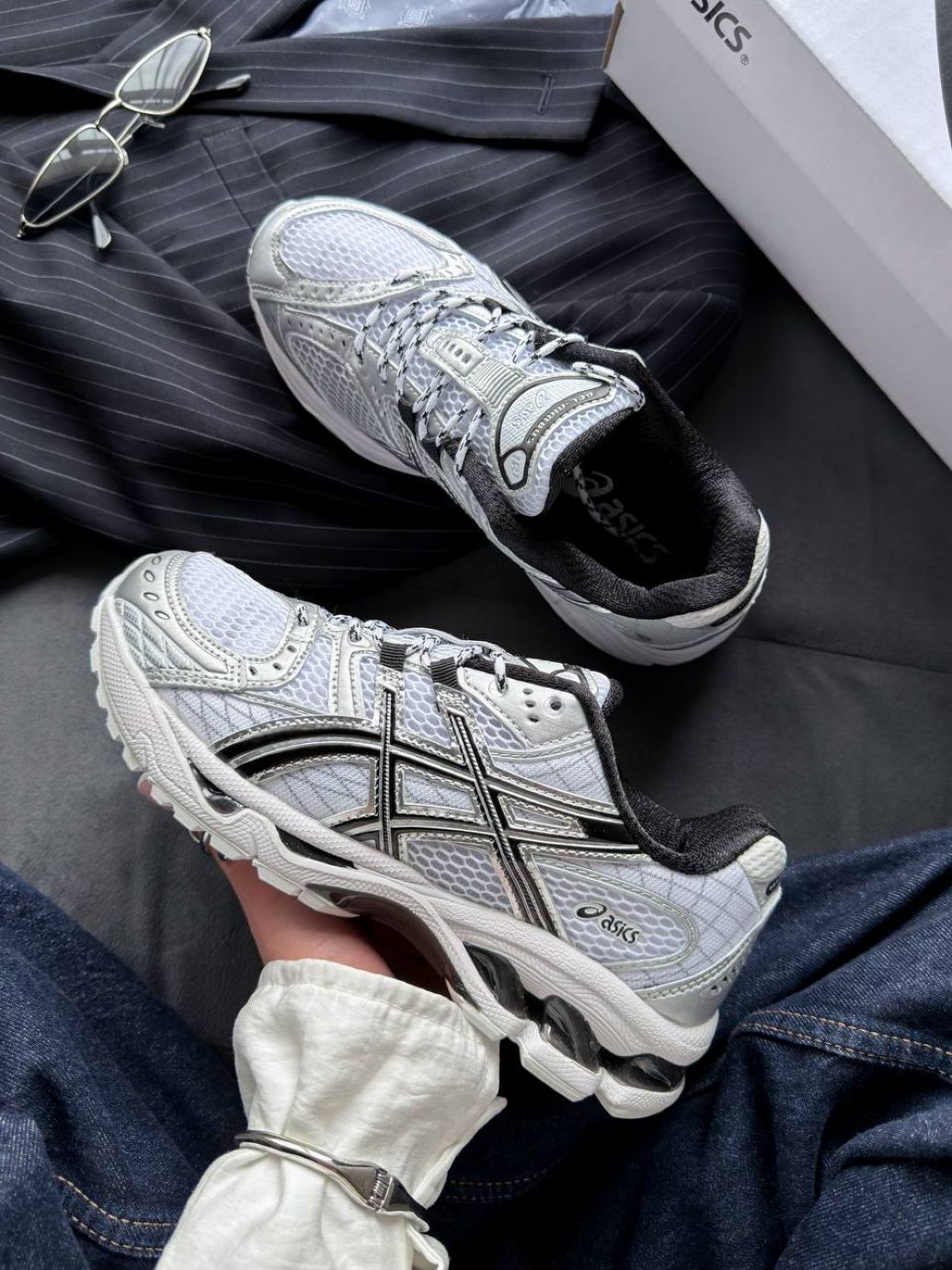 Кросівки Asics Gel Nimbus 10.1 Silver Black