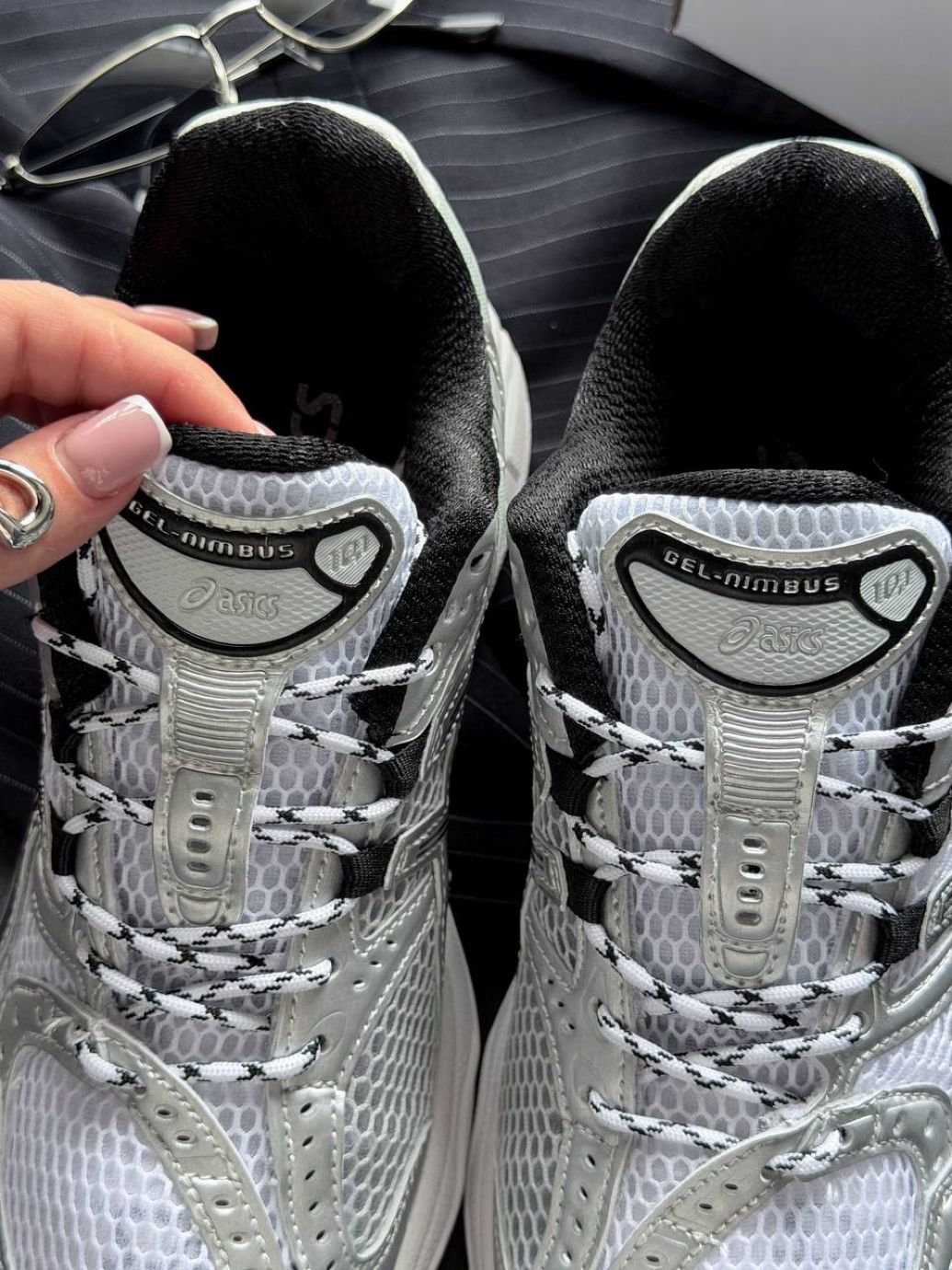Кросівки Asics Gel Nimbus 10.1 Silver Black