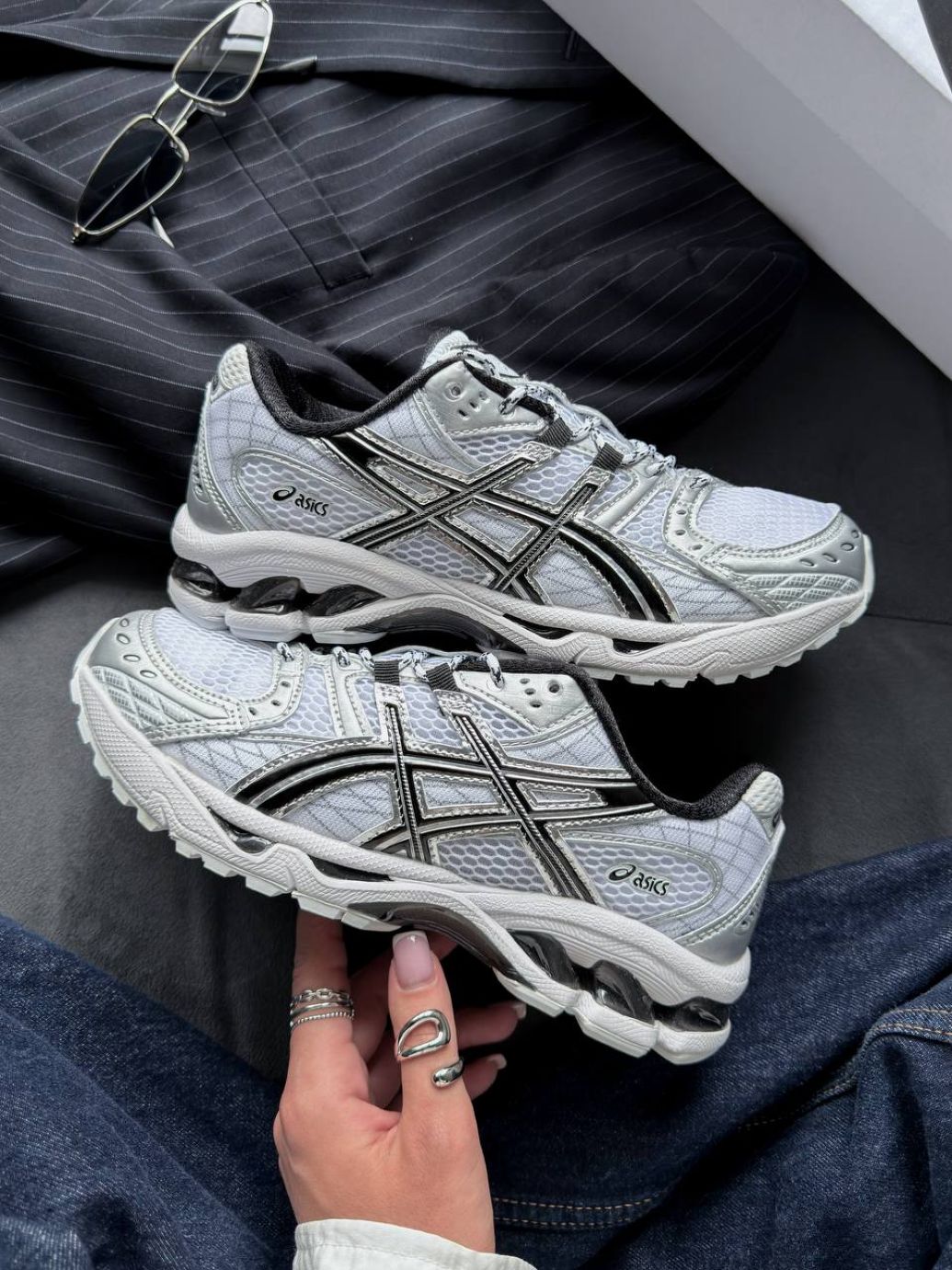 Кросівки Asics Gel Nimbus 10.1 Silver Black