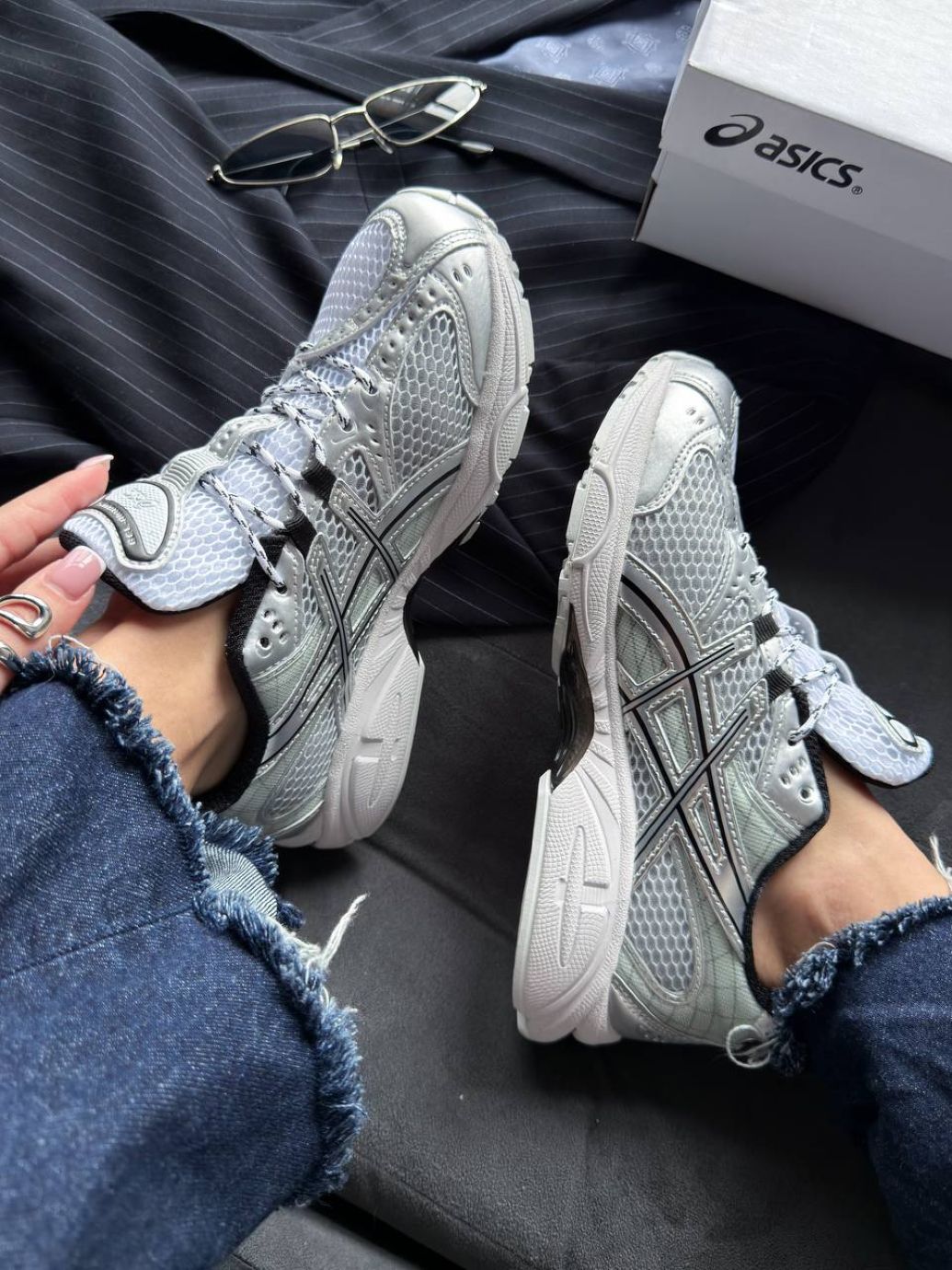Кросівки Asics Gel Nimbus 10.1 Silver Black