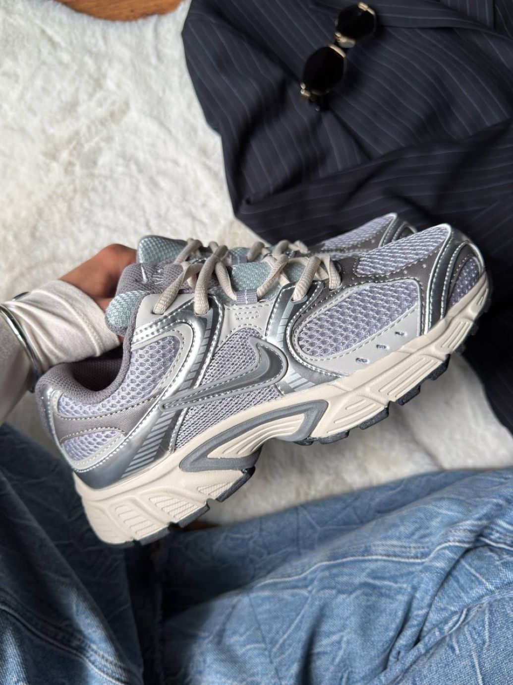 Кросівки Nike V5 RNR Metallic Silver Grey