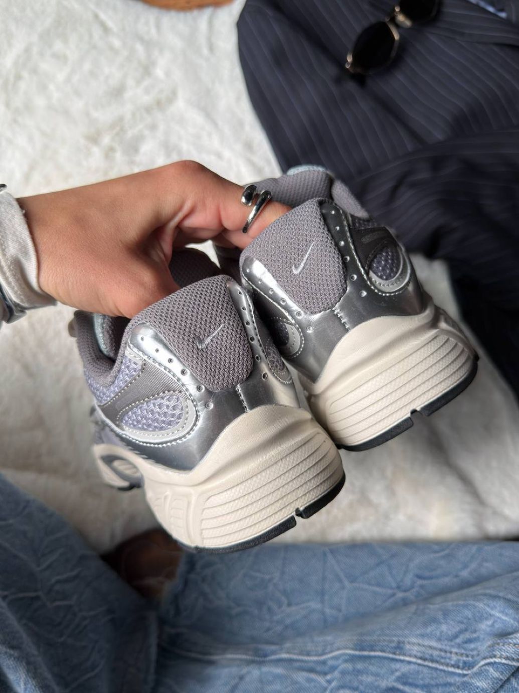 Кросівки Nike V5 RNR Metallic Silver Grey