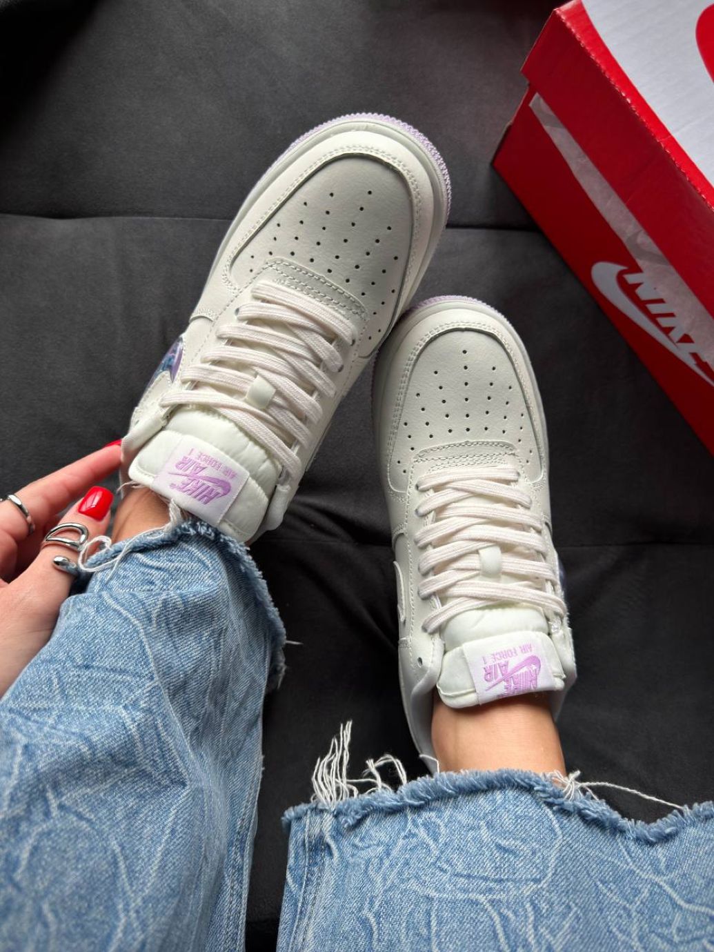 Кросівки Nike Air Force 1 Low Lavander