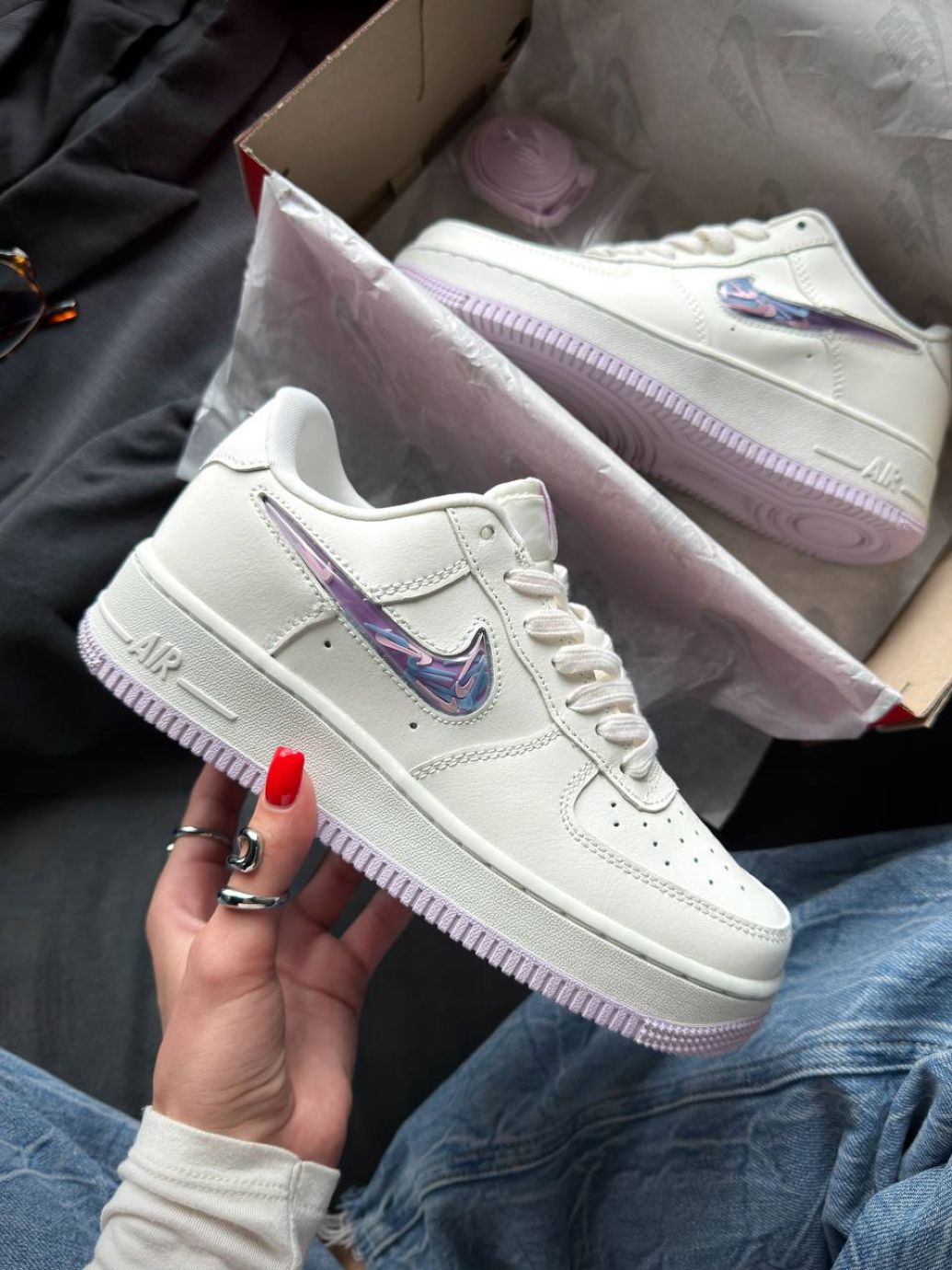 Кросівки Nike Air Force 1 Low Lavander