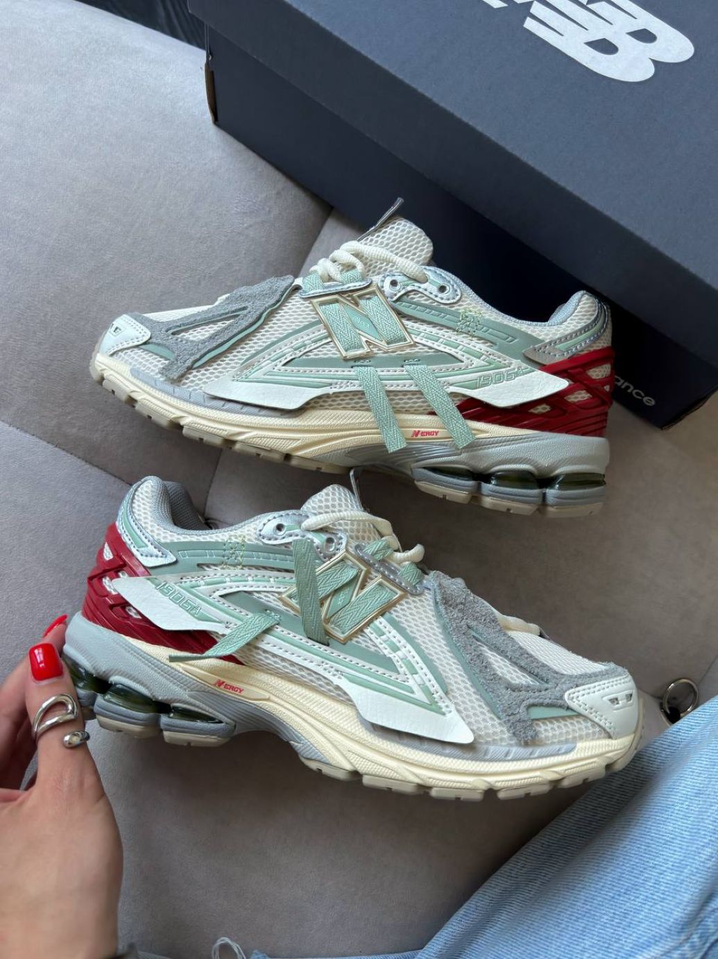 Кросівки New Balance 1906A Sea Salt Lone Star Grey