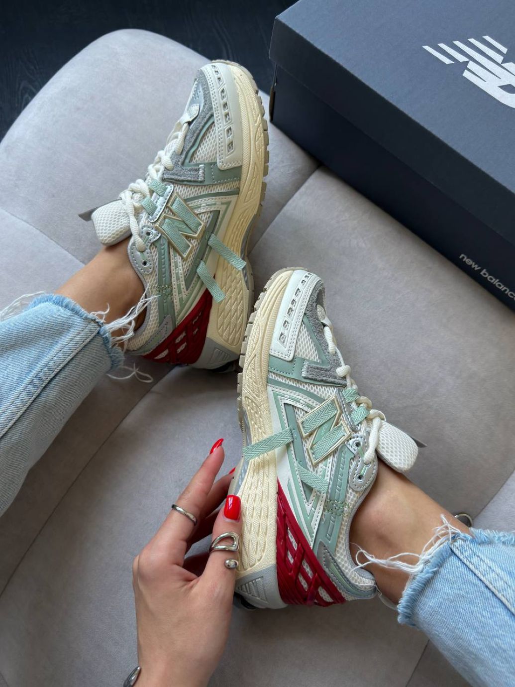 Кросівки New Balance 1906A Sea Salt Lone Star Grey
