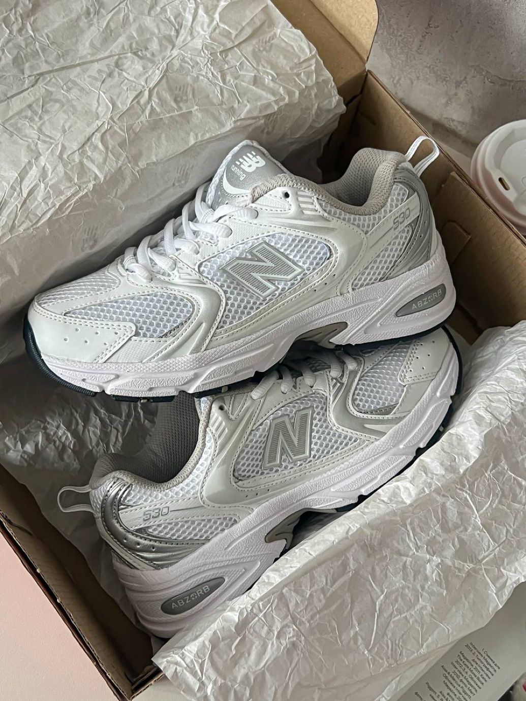 Кросівки New Balance 530 White Silver