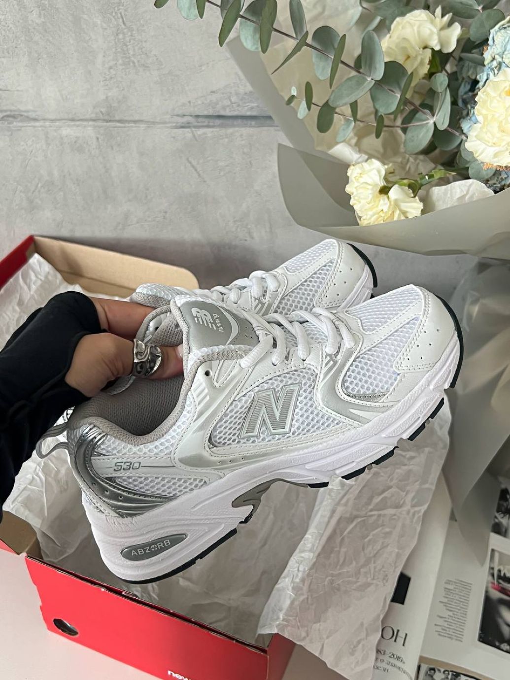 Кросівки New Balance 530 White Silver
