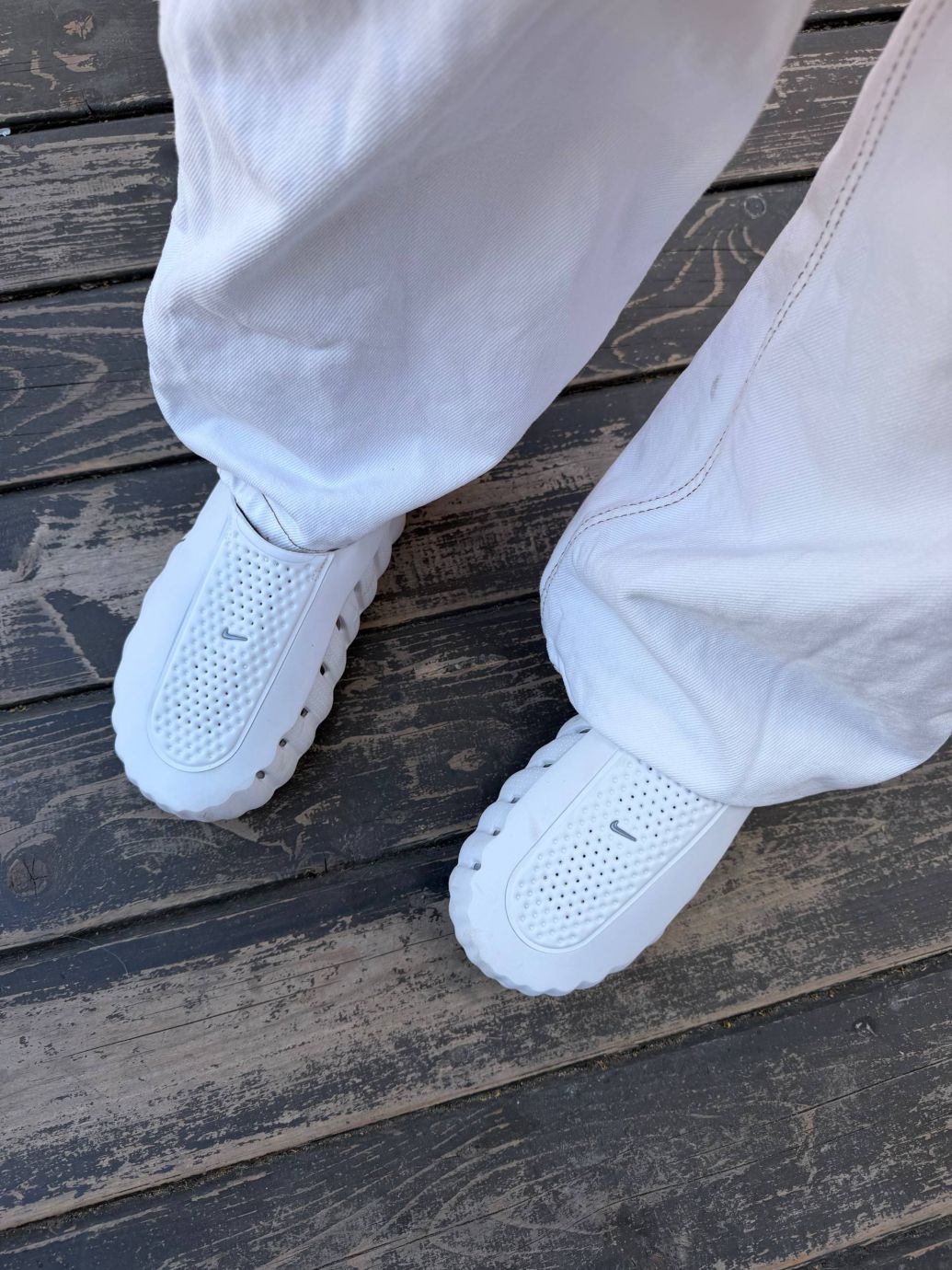 Шльопанці білі резинові Nike Mind Slide White 