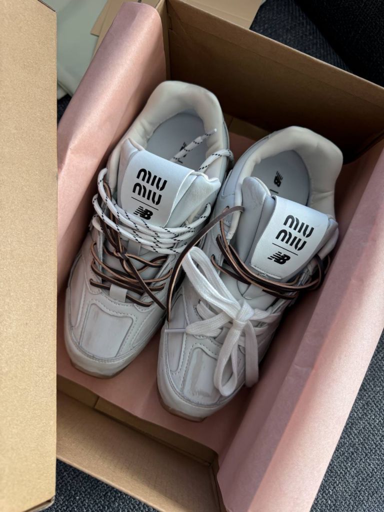 Кросівки New Balance Miu Miu White Vintage