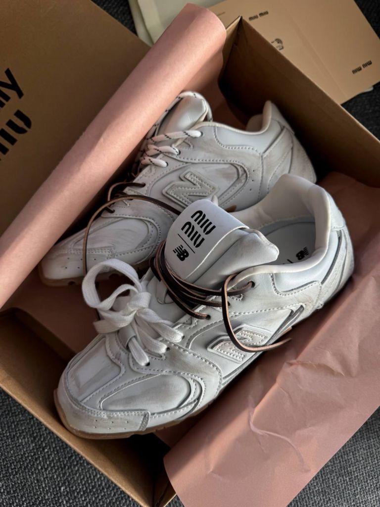Кросівки New Balance Miu Miu White Vintage