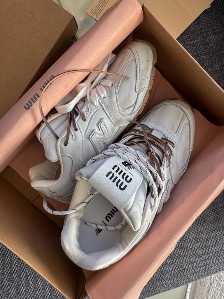 Кросівки New Balance Miu Miu White Vintage