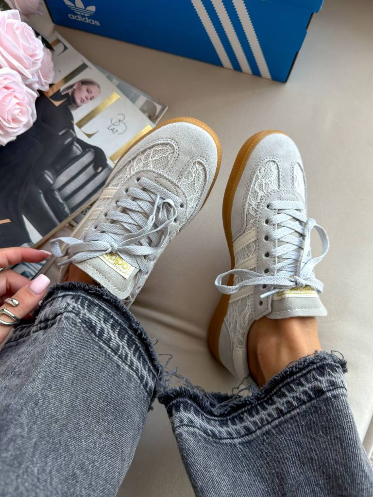 Кросівки сірі Adidas Spezial Lace Grey