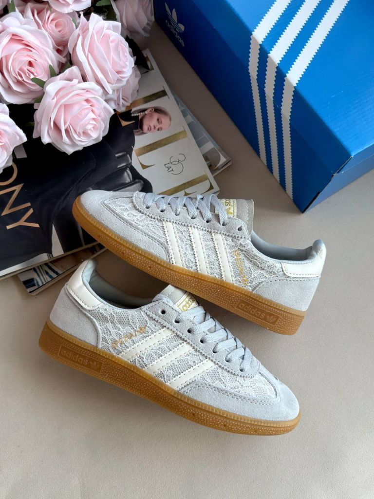 Кросівки сірі Adidas Spezial Lace Grey