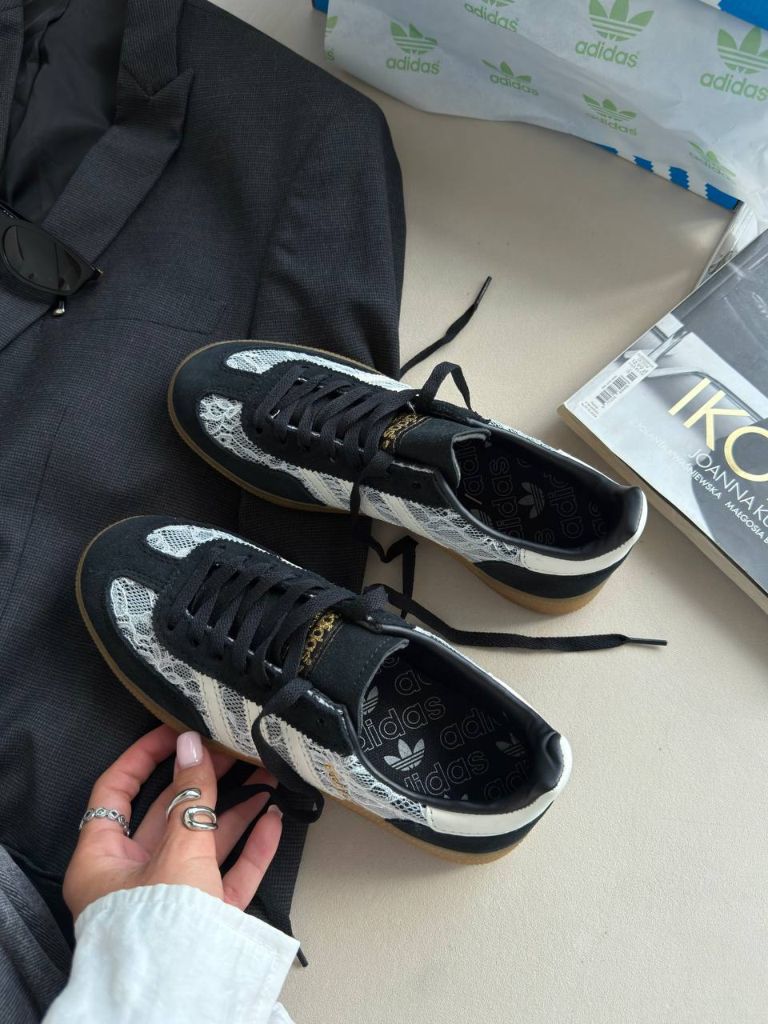Кросівки чорні Adidas Spezial Lace Black