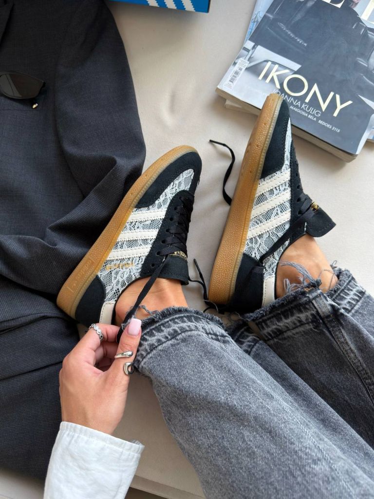 Кросівки чорні Adidas Spezial Lace Black