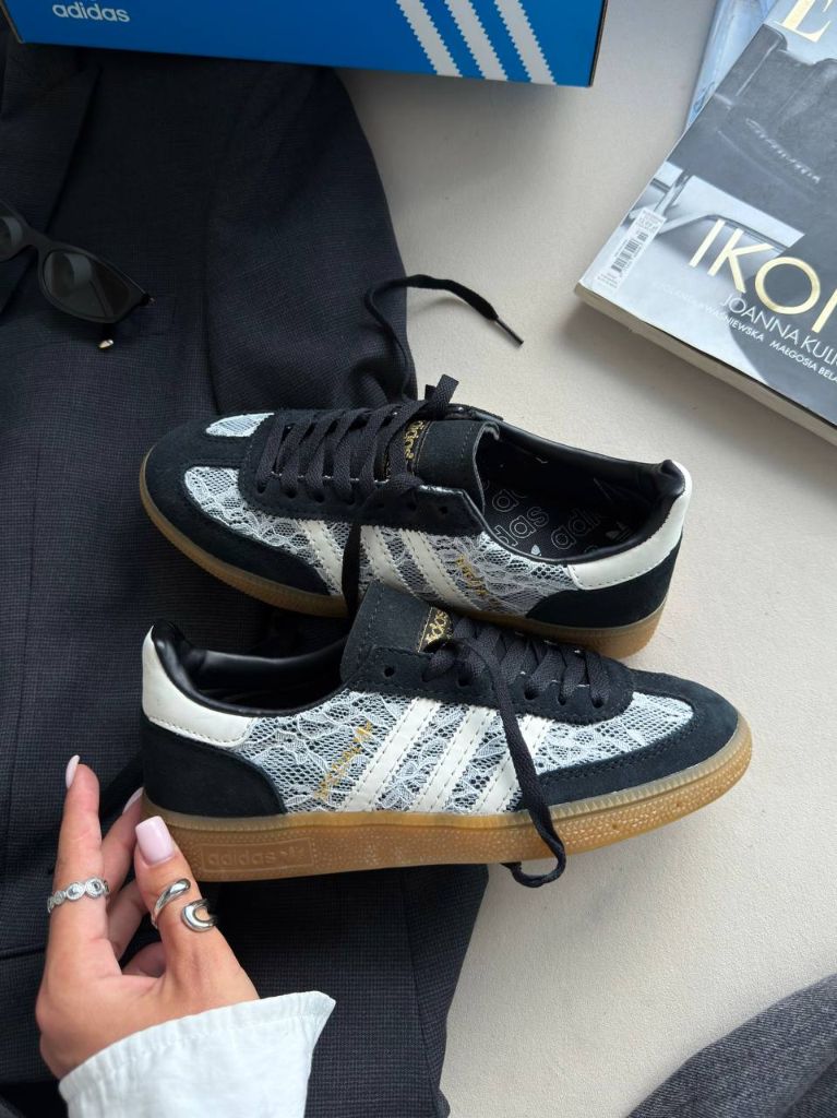 Кросівки чорні Adidas Spezial Lace Black