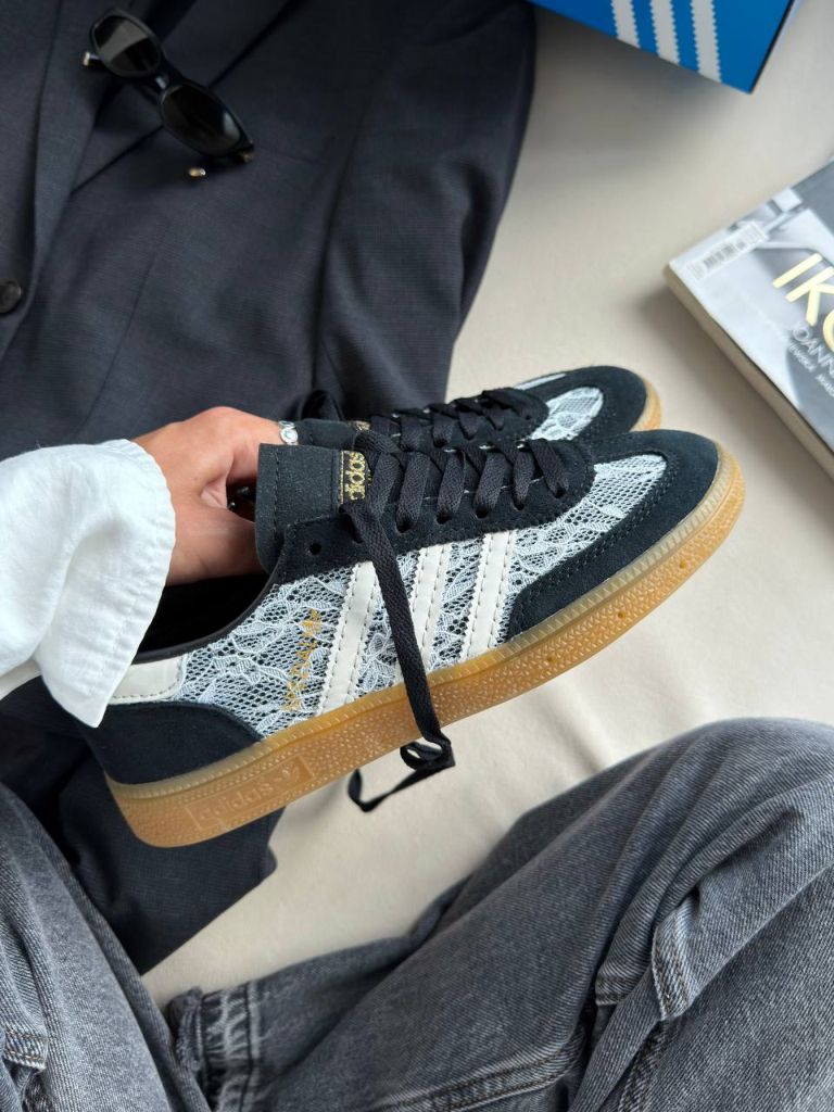 Кросівки чорні Adidas Spezial Lace Black