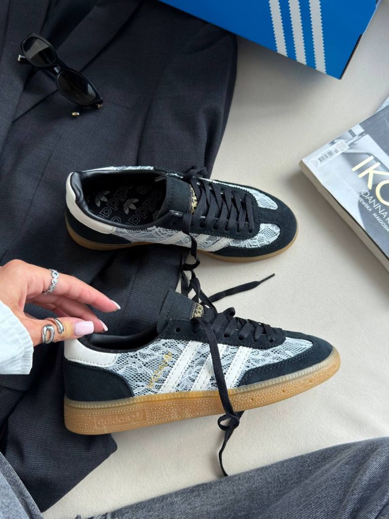 Кросівки чорні Adidas Spezial Lace Black