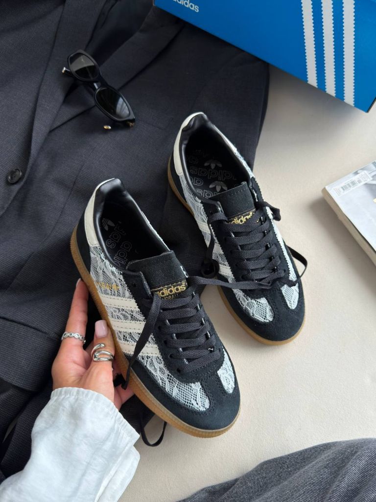 Кросівки чорні Adidas Spezial Lace Black