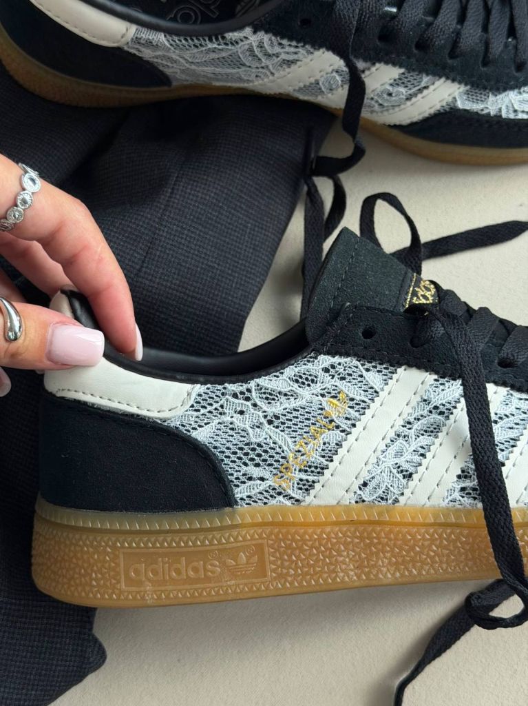 Кросівки чорні Adidas Spezial Lace Black