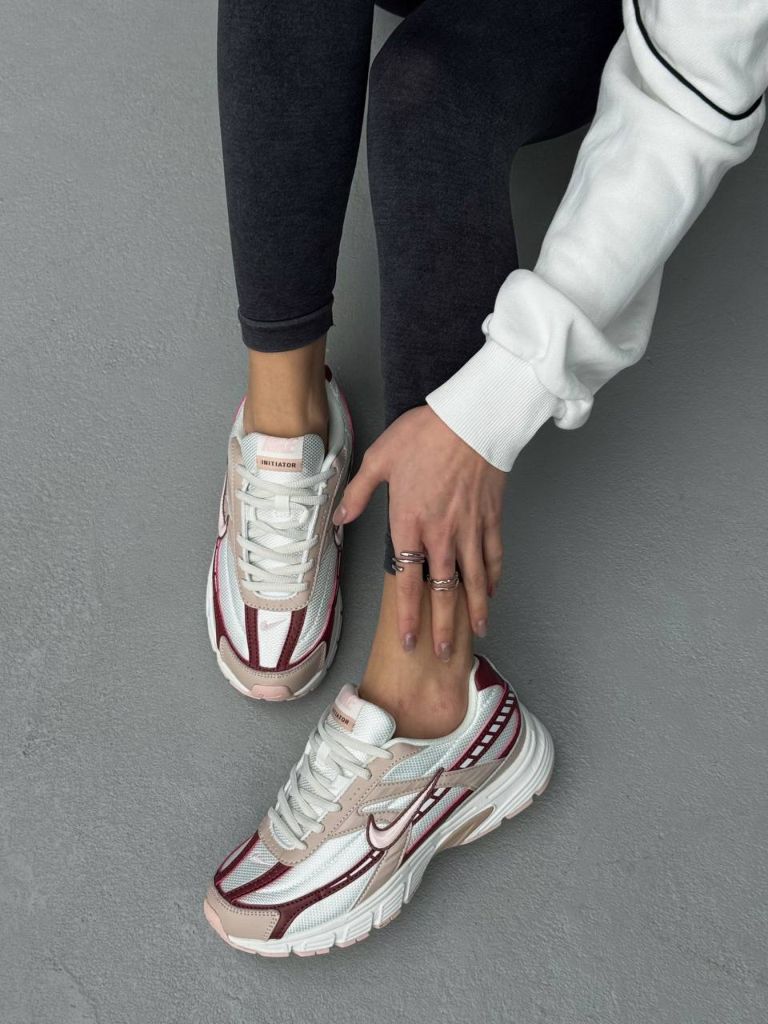 Кросівки бежеві Nike Initiator Beige Pink