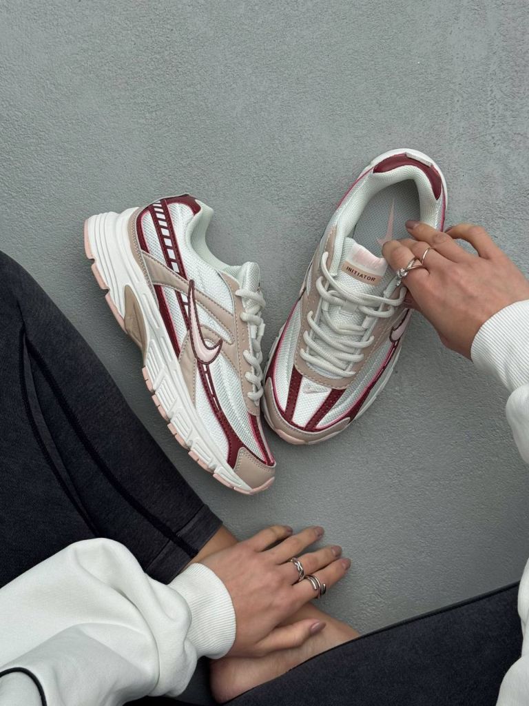 Кросівки бежеві Nike Initiator Beige Pink