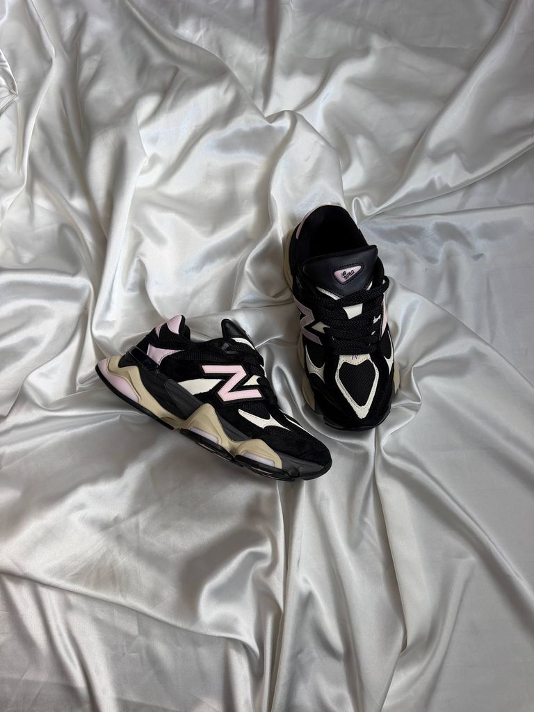 Кросівки New Balance 9060 Black Suede Pink