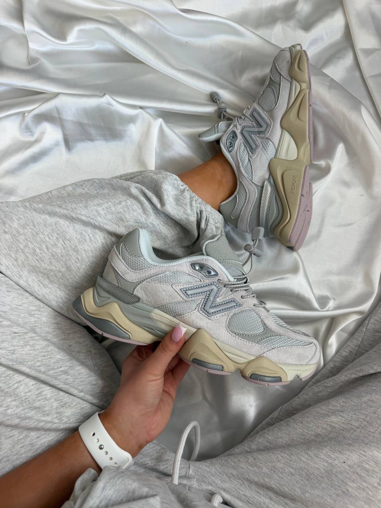 Кросівки New Balance 9060 Grey Beige Pink