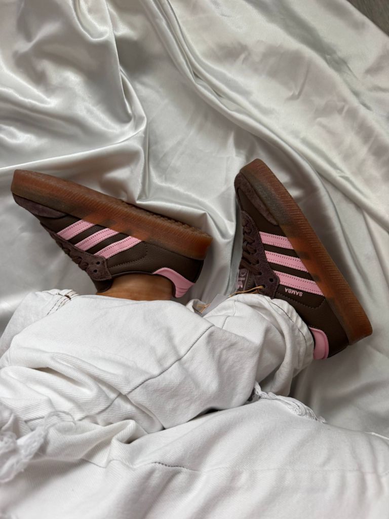 Кросівки Adidas Samba XLG Platform Brown Pink
