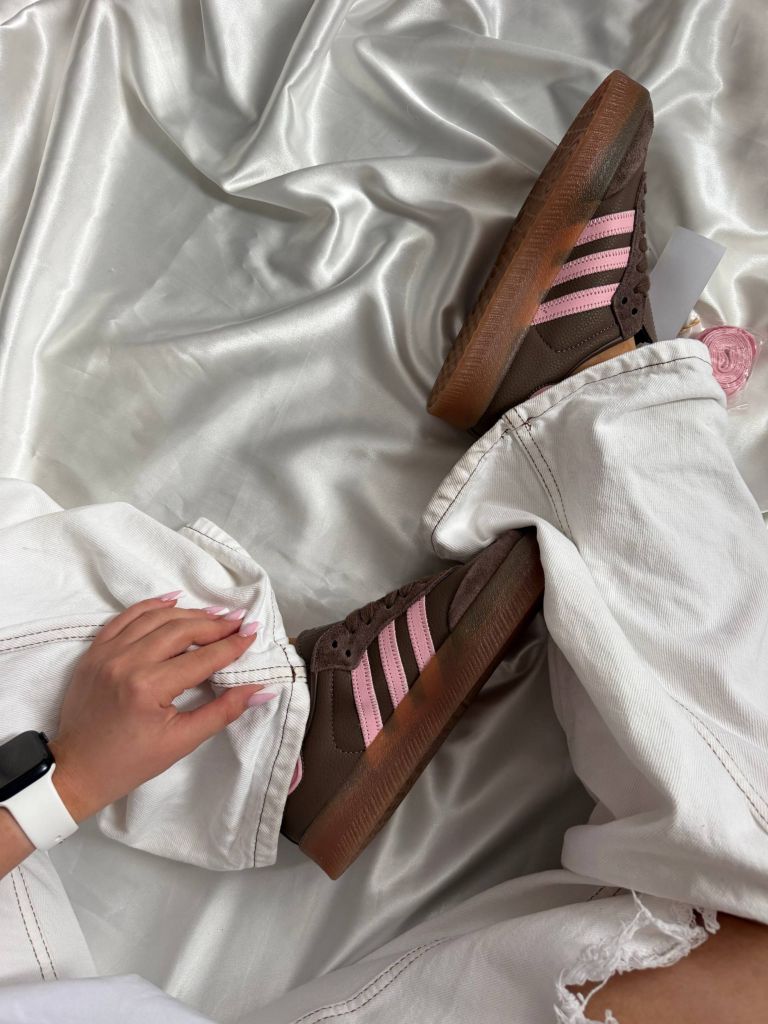 Кросівки Adidas Samba XLG Platform Brown Pink