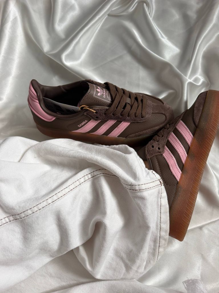 Кросівки Adidas Samba XLG Platform Brown Pink