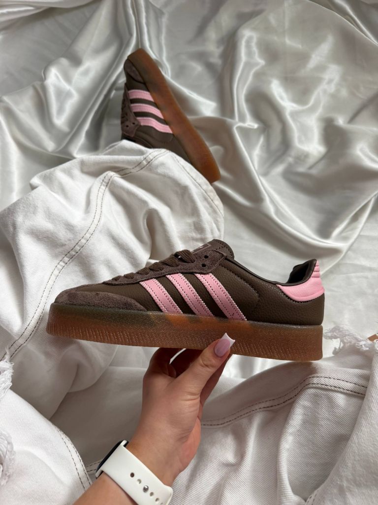 Кросівки Adidas Samba XLG Platform Brown Pink