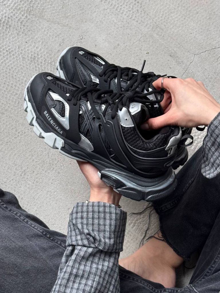 Кросівки Balenciaga Track Black Silver